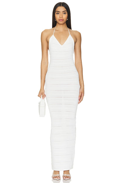 superdown Sloan Maxi Dress in White