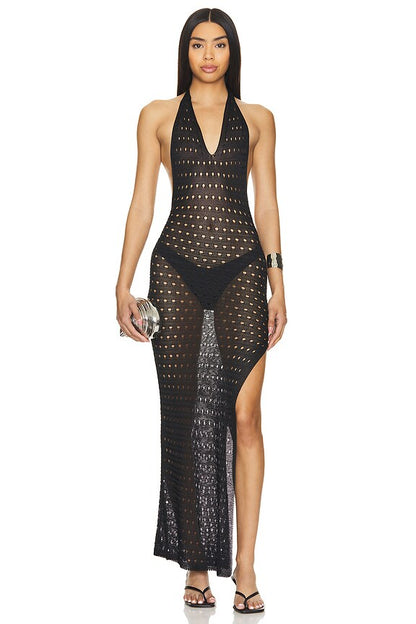 superdown Antonella Maxi Dress in Black