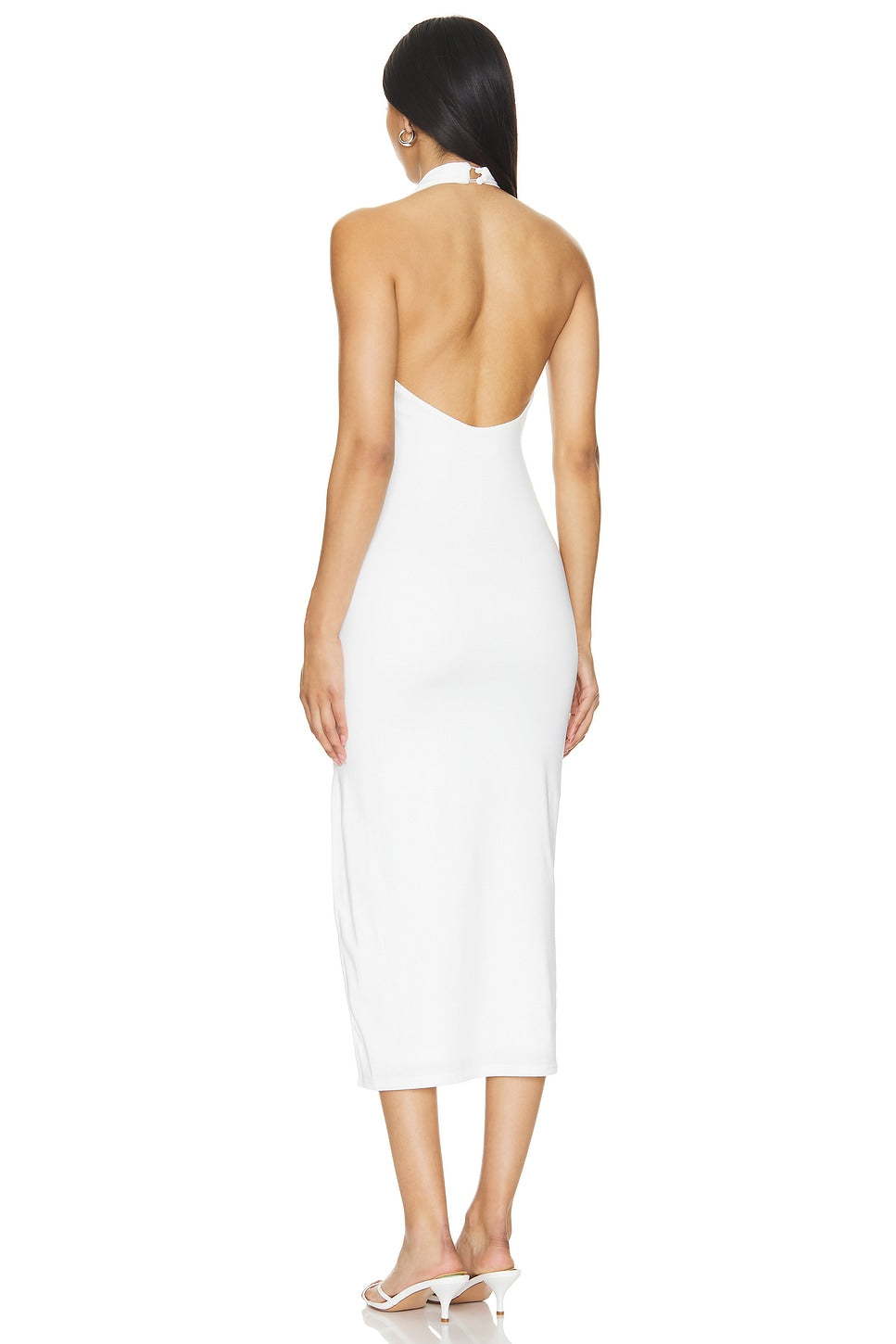 superdown x Bridget Iris Midi Dress in White