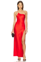 superdown Caria Maxi Dress in Cherry Red