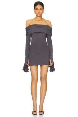 superdown Yuka Mini Dress in Slate