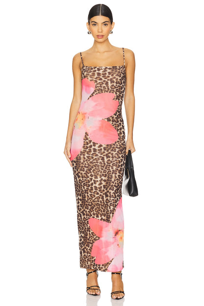 superdown Megan Maxi Dress in Multi