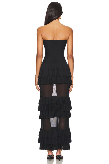 superdown Lorenza Maxi Dress in Black