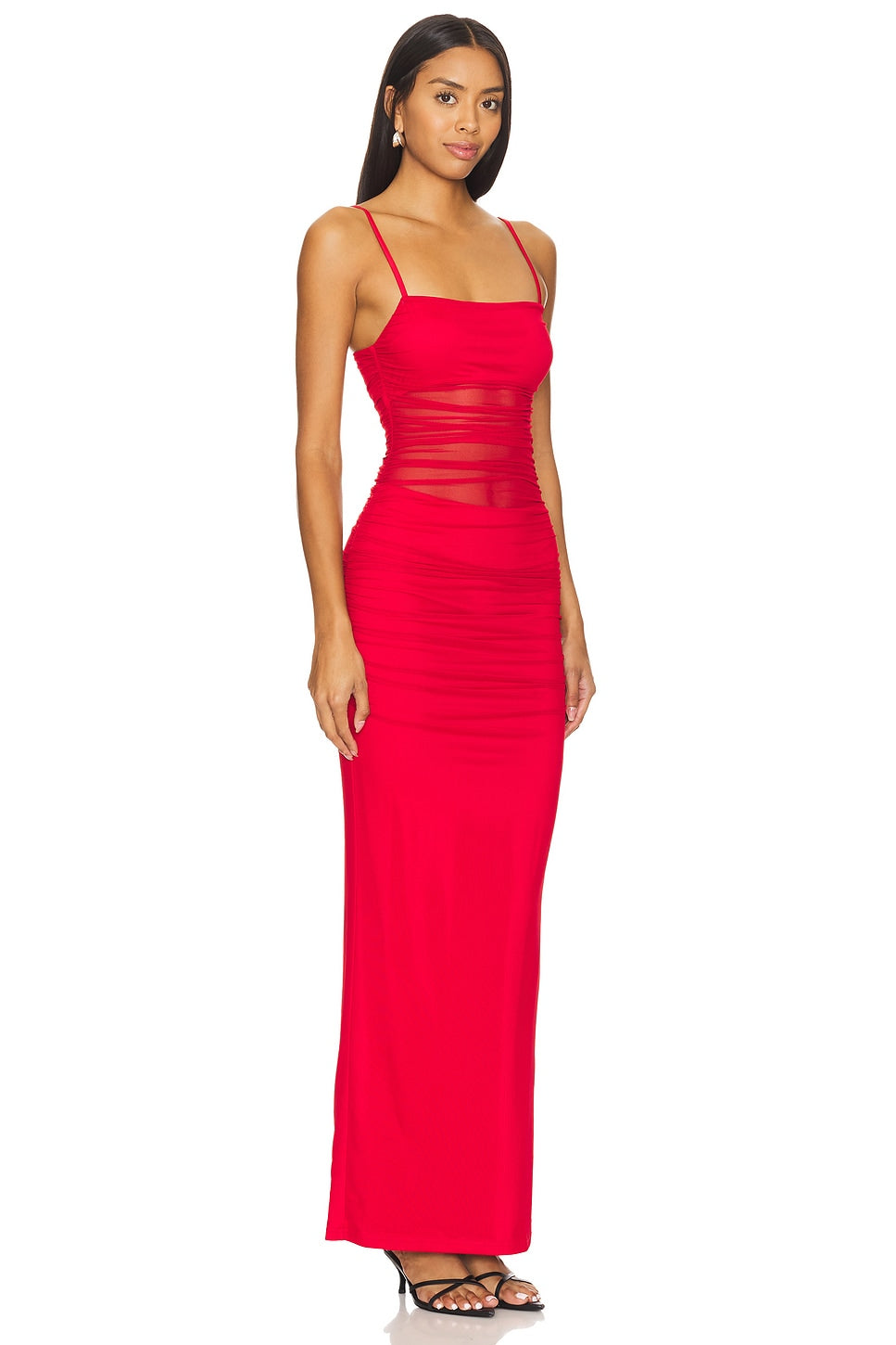 superdown Celeste Maxi Dress in Red