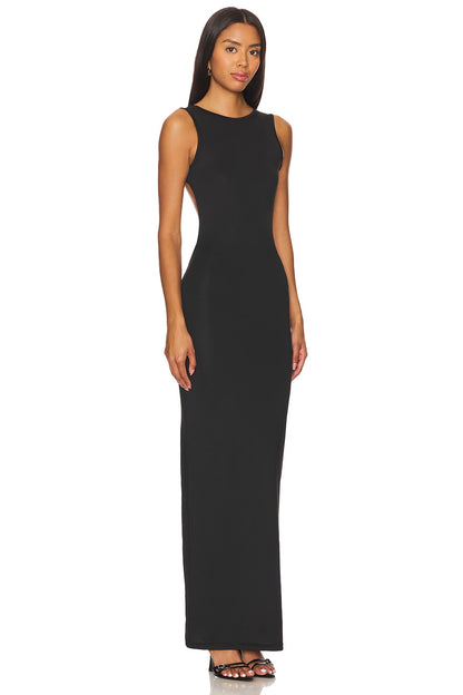 superdown Trista Maxi Dress in Black