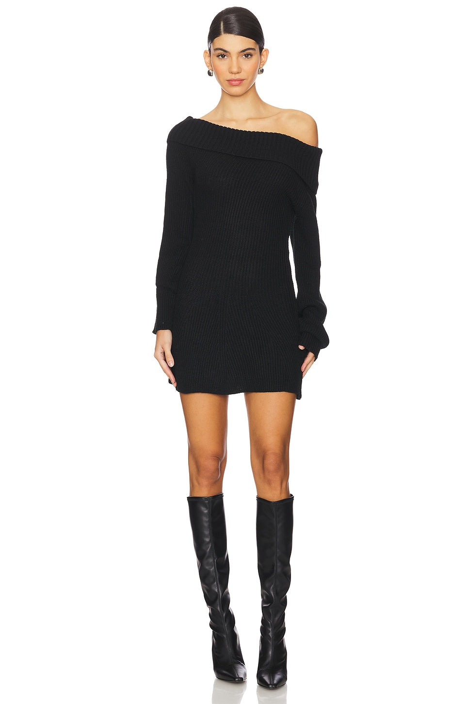 superdown Kari Mini Dress in Black