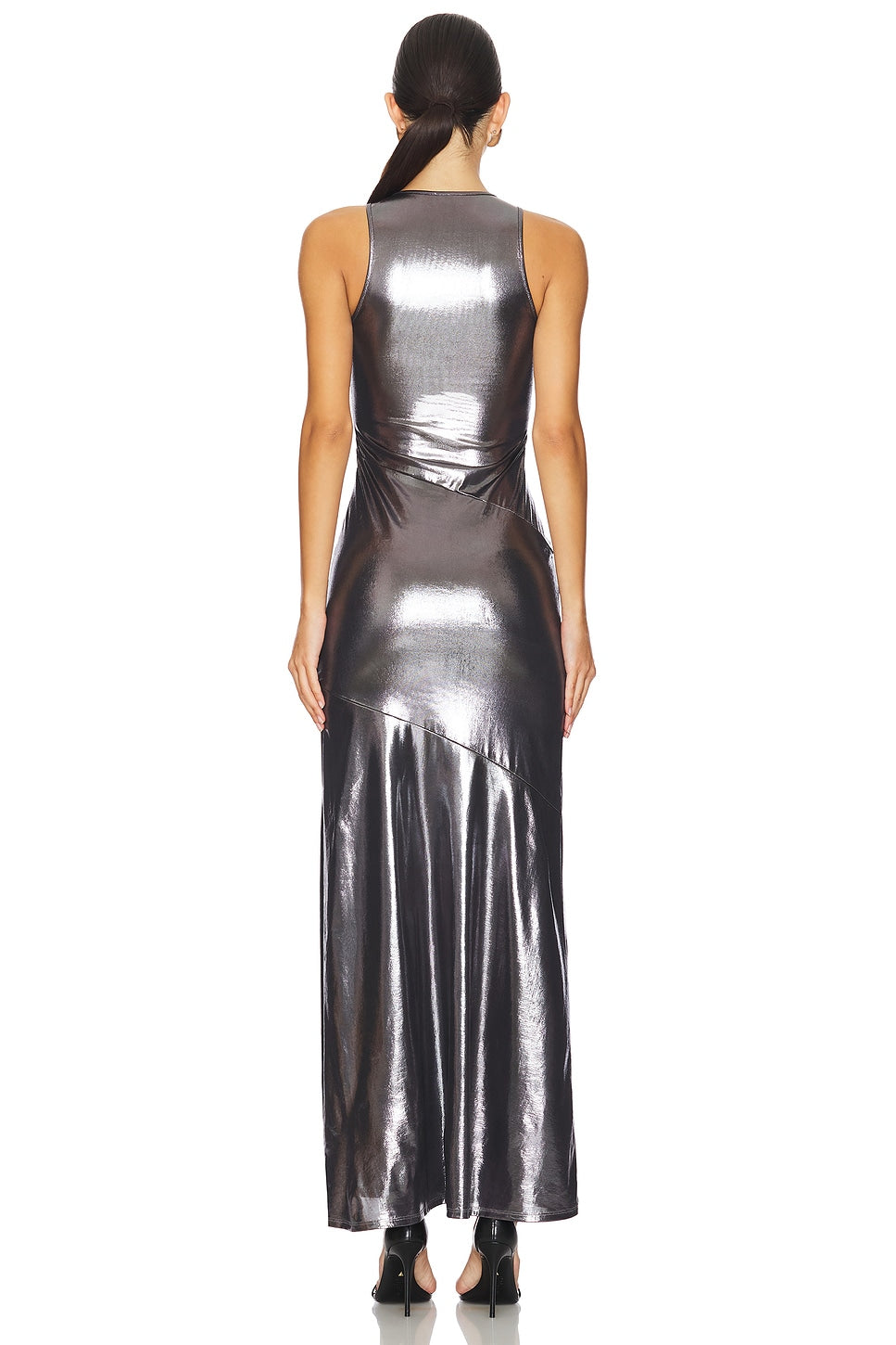 superdown Felina Maxi Dress in Gunmetal