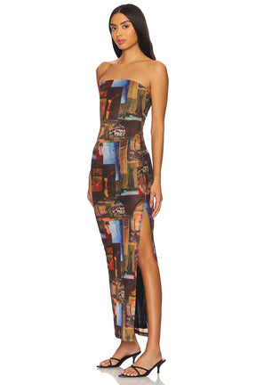 superdown Estella Maxi Dress in Multi