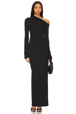superdown Advice Maxi Dress in Black