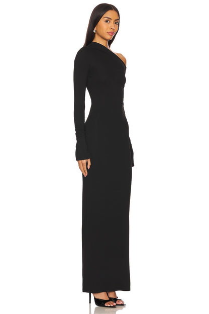 superdown Advice Maxi Dress in Black