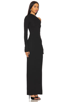 superdown Advice Maxi Dress in Black
