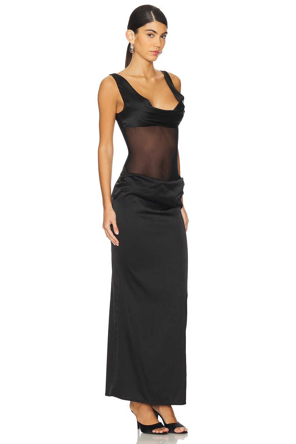 superdown Astri Maxi Dress in Black