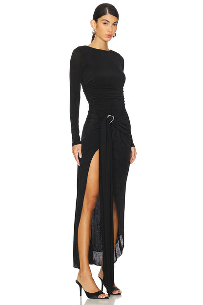 superdown Camryn Maxi Dress in Black