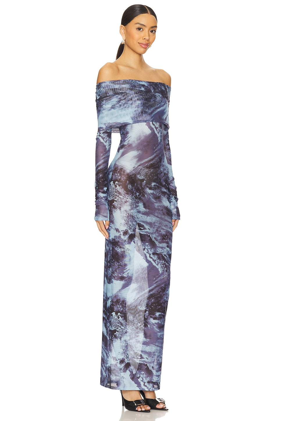 superdown Karasi Maxi Dress in Navy