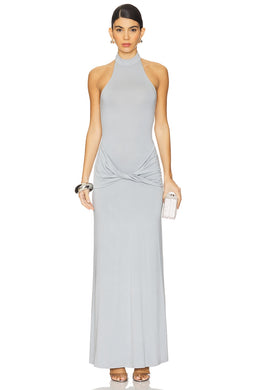 superdown Lilliana Maxi Dress in Grey