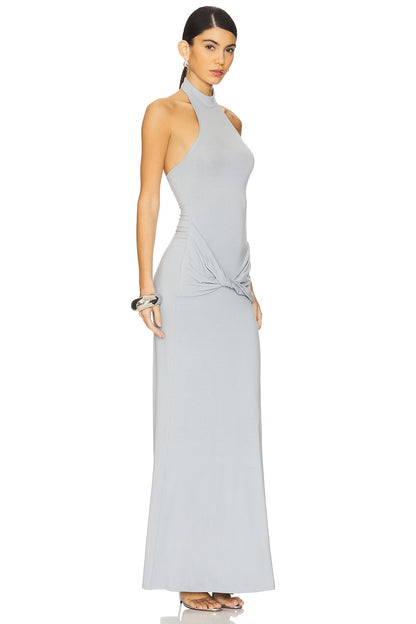superdown Lilliana Maxi Dress in Grey