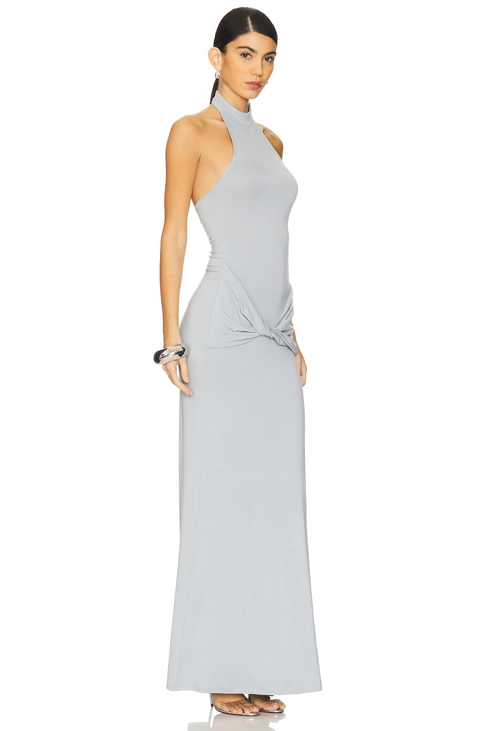 superdown Lilliana Maxi Dress in Grey