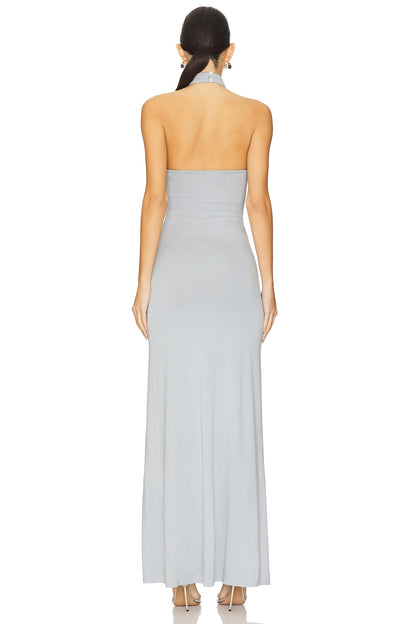 superdown Lilliana Maxi Dress in Grey