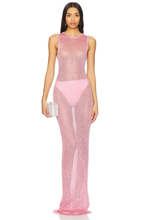 superdown Alix Maxi Dress in Pink