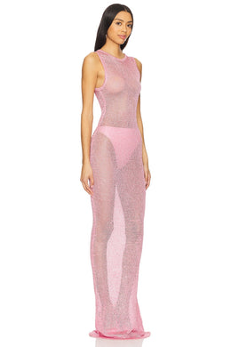 superdown Alix Maxi Dress in Pink