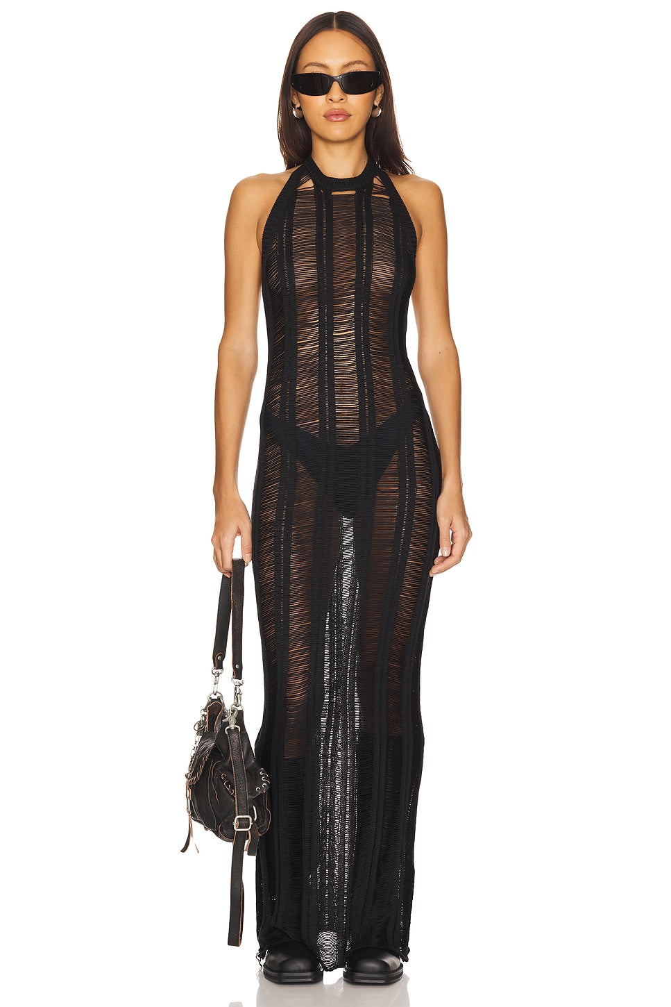 superdown Micayla Maxi Dress in Black