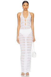 superdown Avril Maxi Dress in White