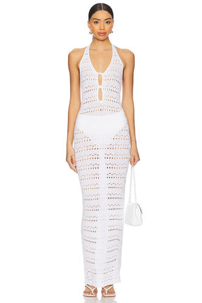 superdown Avril Maxi Dress in White
