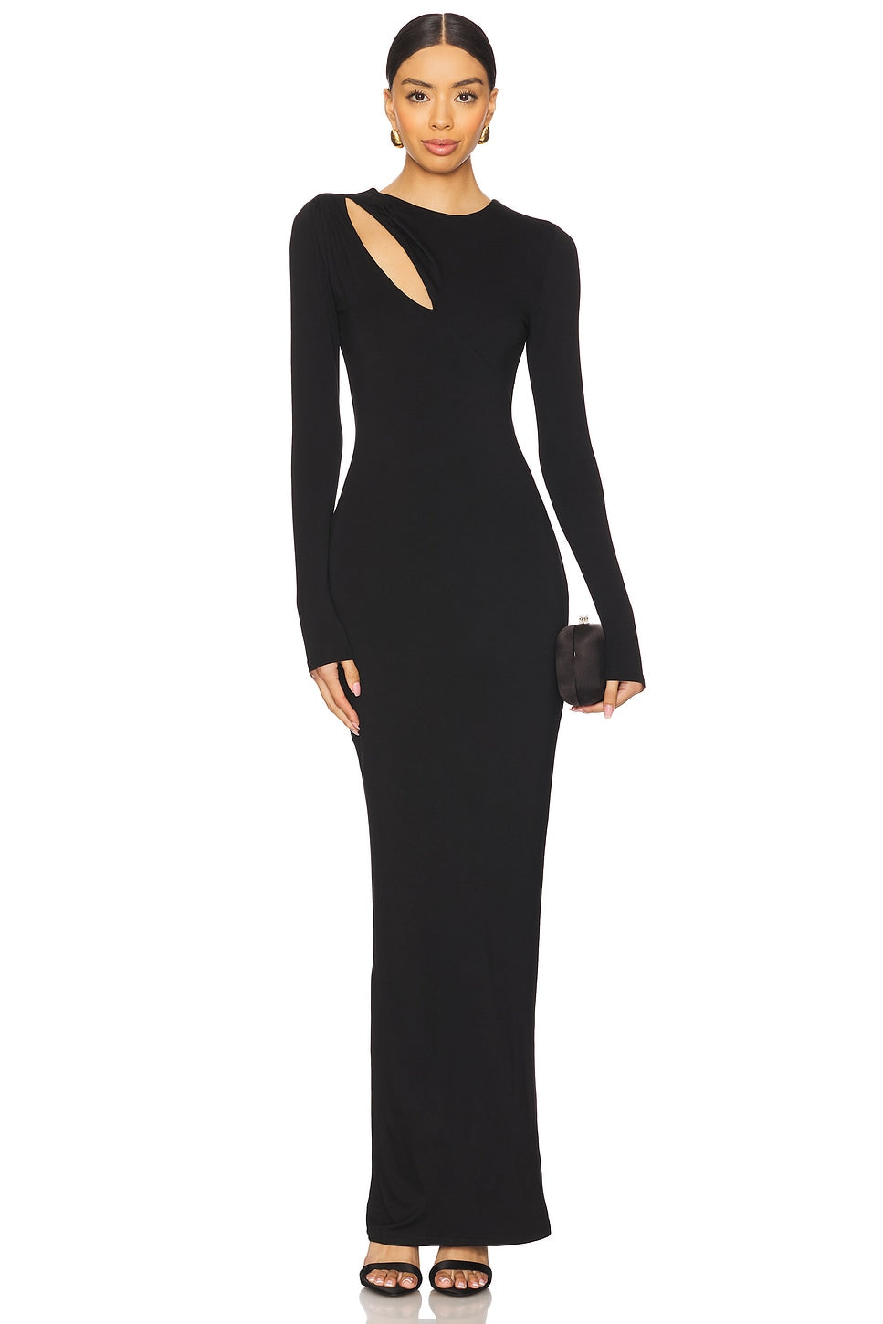 superdown Adelina Maxi Dress in Black
