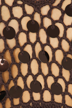 superdown Elena Maxi Dress in Brown