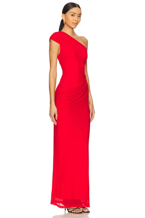 superdown Fleur Maxi Dress in Red