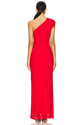 superdown Fleur Maxi Dress in Red
