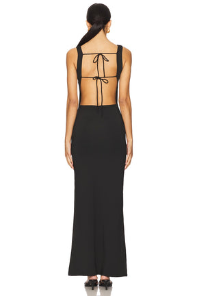superdown Astra Maxi Dress in Black