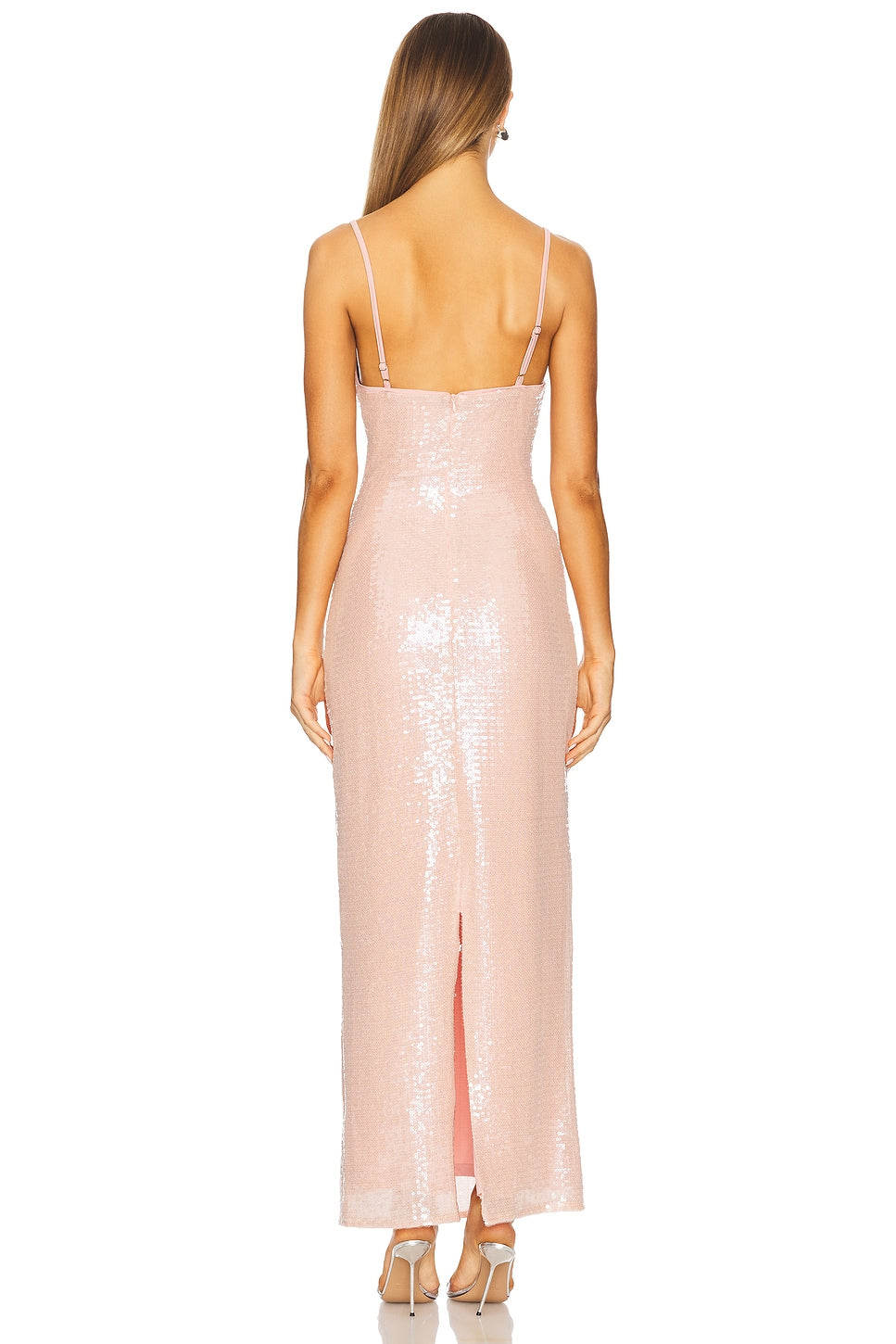 superdown Alba Maxi Dress in Blush