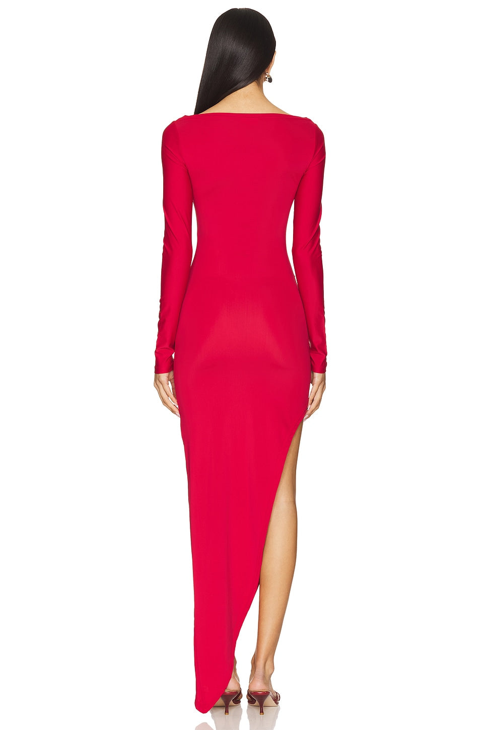 superdown Milly Maxi Dress in Dark Red