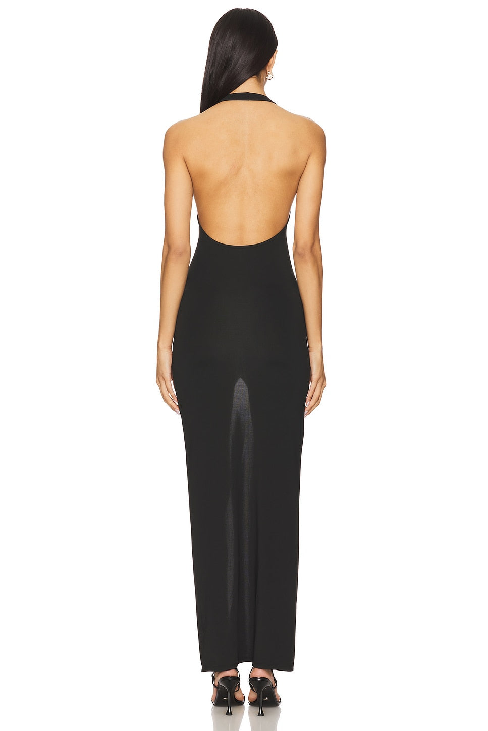 superdown Cambri Maxi Dress in Black