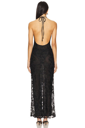 superdown Calista Maxi Dress in Black