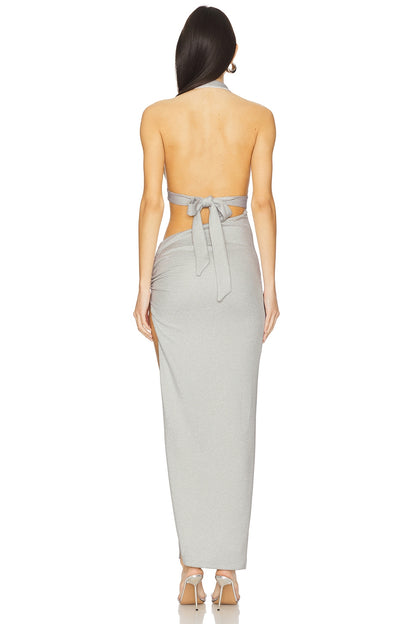 superdown Carli Gown in Silver