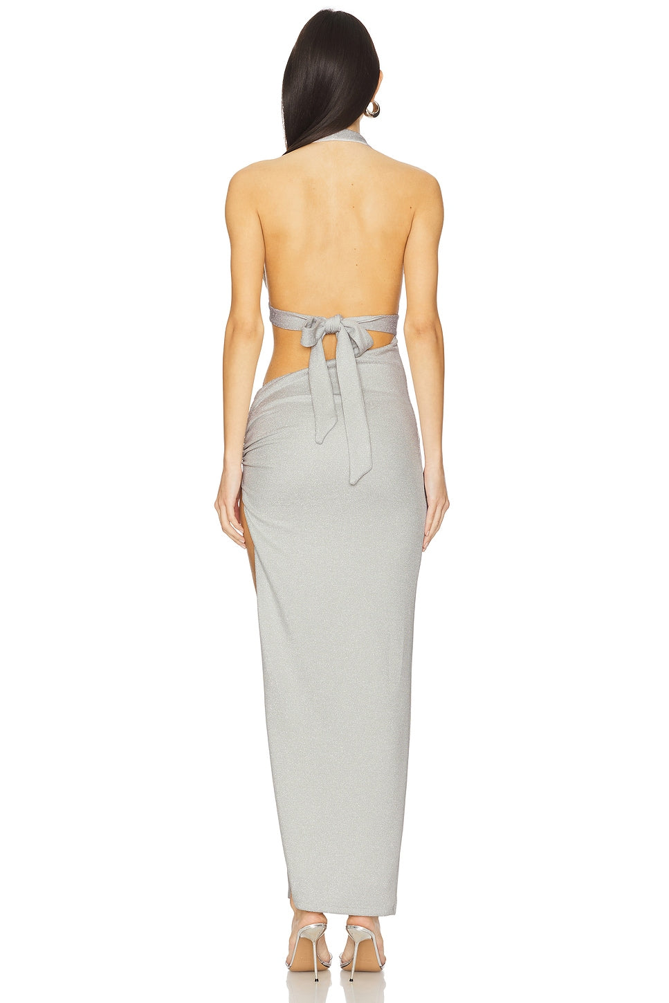 superdown Carli Gown in Silver