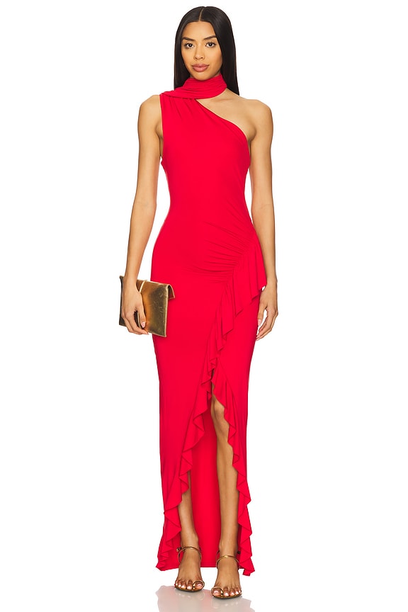superdown Sardina Maxi Dress in Red
