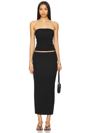 superdown Dragana Skirt Set in Black