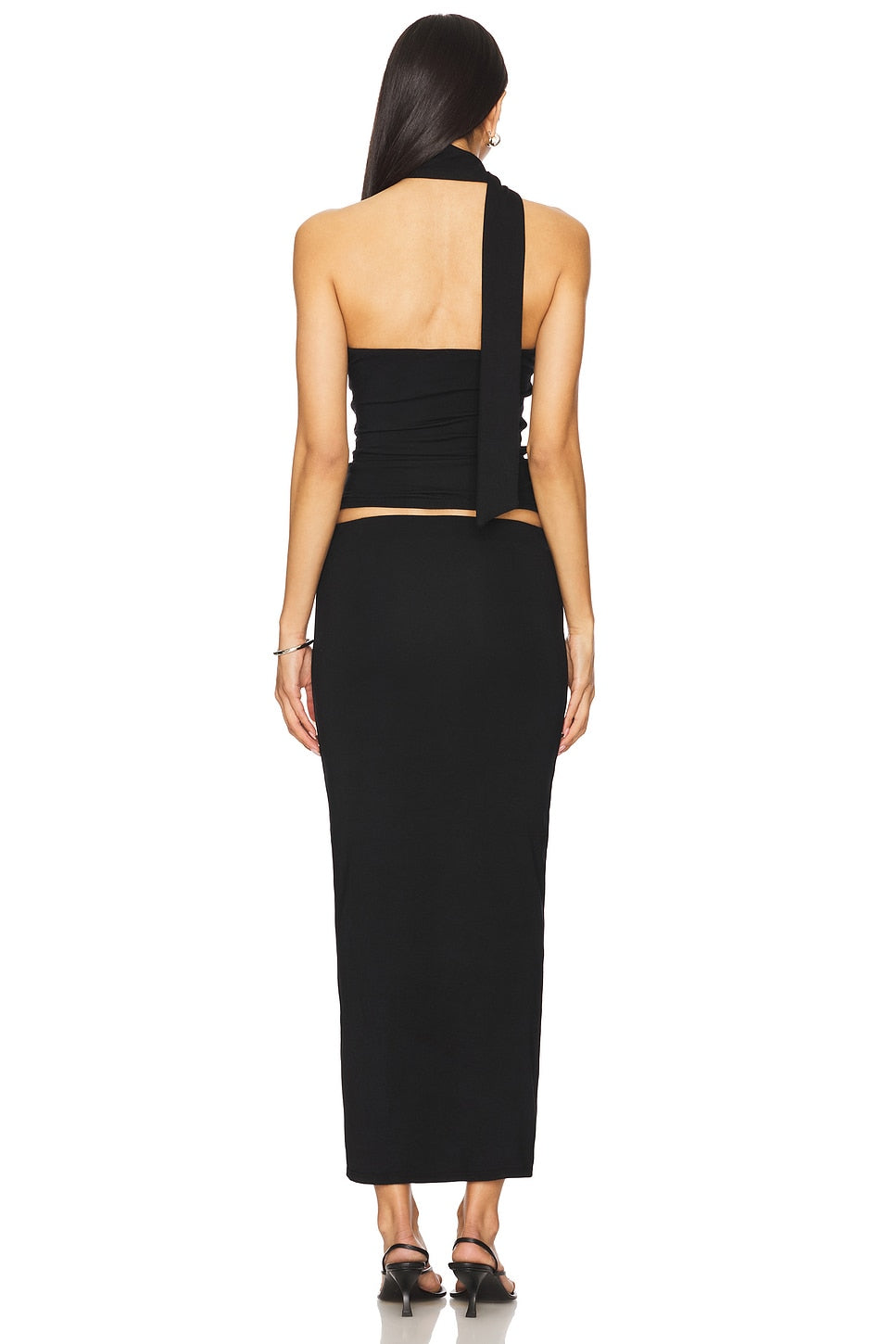 superdown Dragana Skirt Set in Black