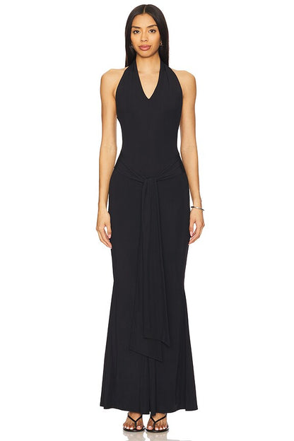 superdown Sylvie Maxi Dress in Black