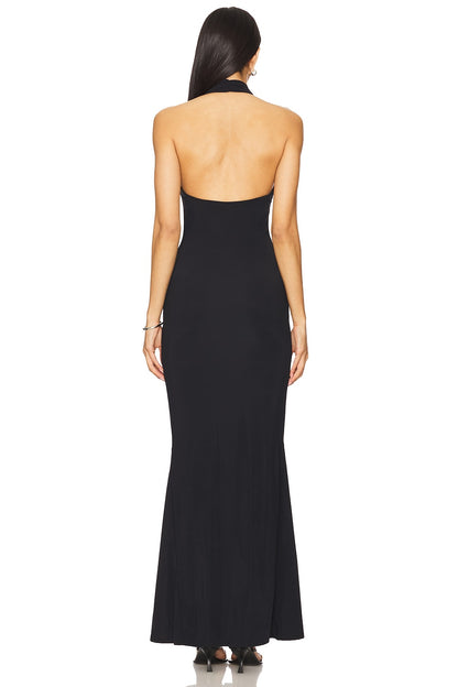 superdown Sylvie Maxi Dress in Black