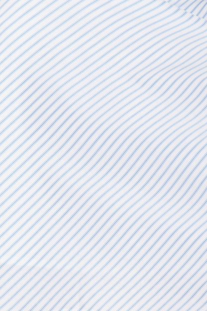superdown Vitoria Strapless Dress in Blue Stripe