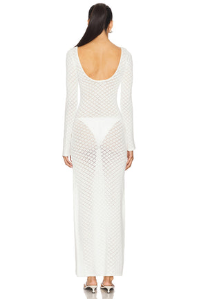 superdown Azalea Maxi Dress in White