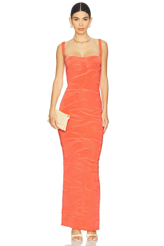 superdown Ezra Maxi Dress in Red