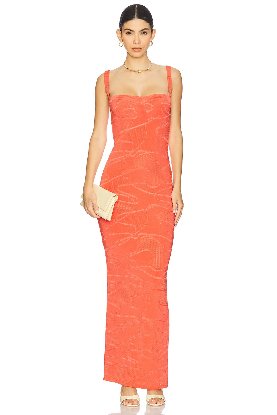 superdown Ezra Maxi Dress in Red