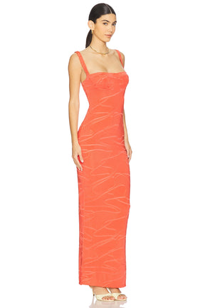 superdown Ezra Maxi Dress in Red