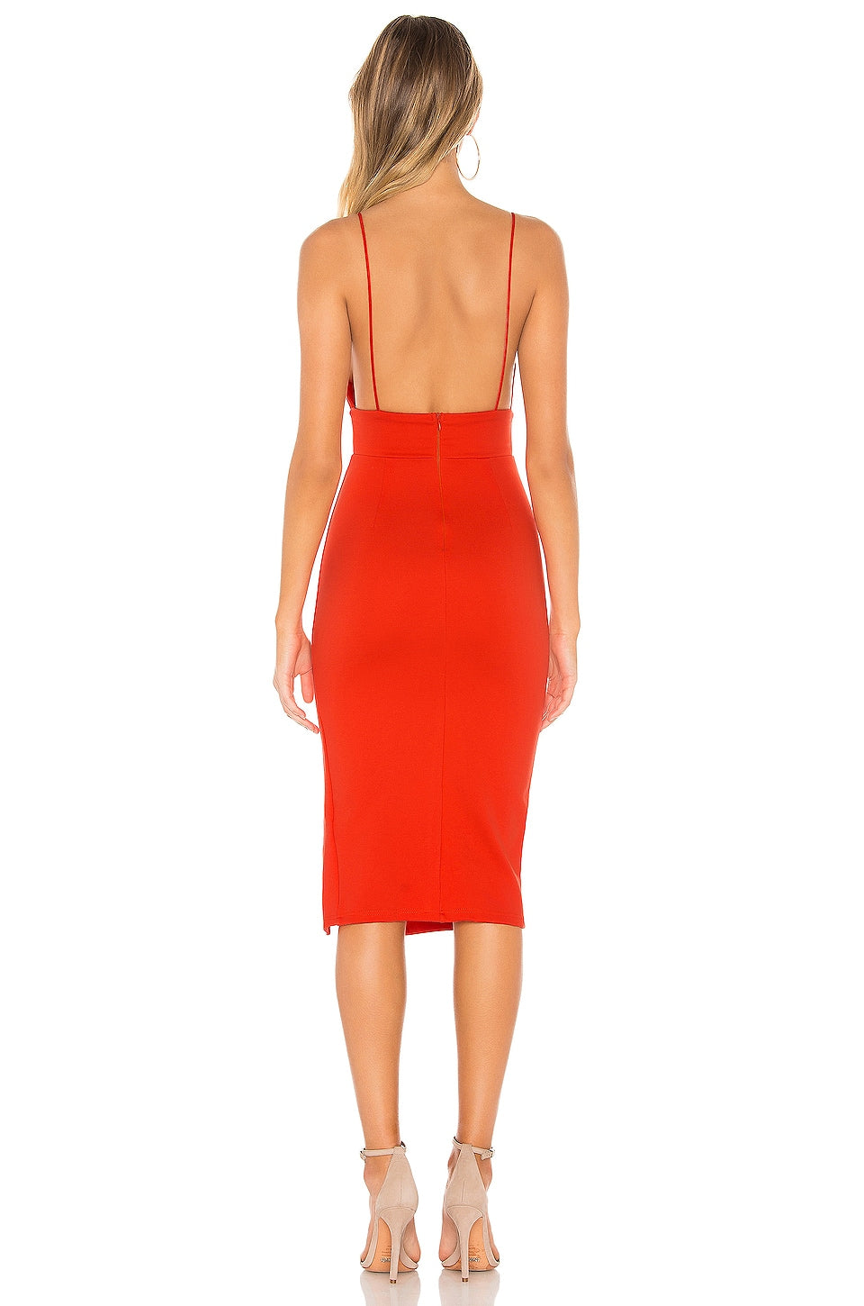 superdown Trista Cut Out Dress in Poppy