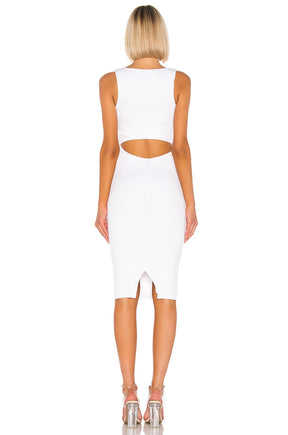 superdown Gail Tank Dress in White